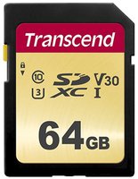 Transcend 64GB - UHS-I - SD - 64 GB - SDXC - Classe 10 - UHS-I - 95 MB/s - 50 MB/s