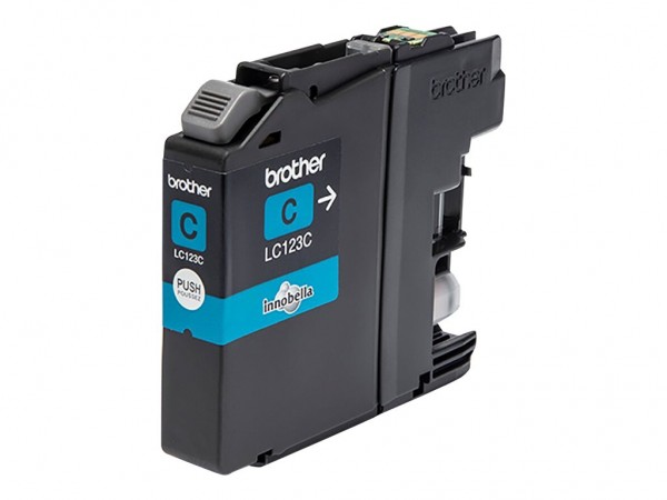 Brother LC123C - Ciano - 1 pz - 600 pagine - Confezione singola