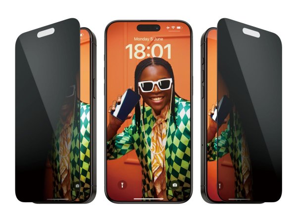 PanzerGlass Privacy Displayschutz iPhone 15 Pro Max