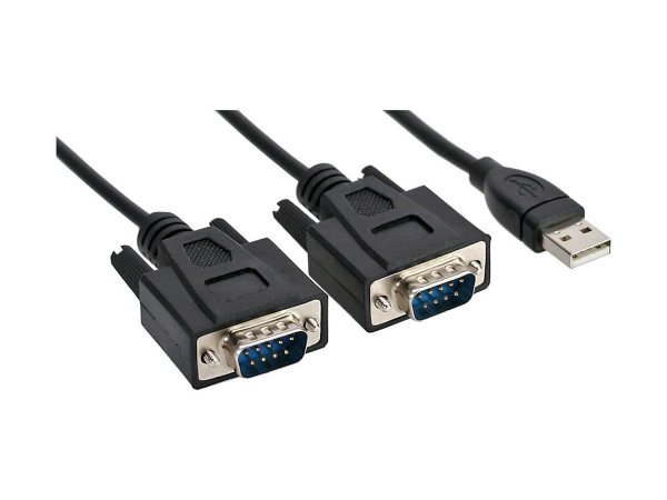 InLine Cavo adattatore USB 2.0 a 2x 9pin Sub D M - 1,5m
