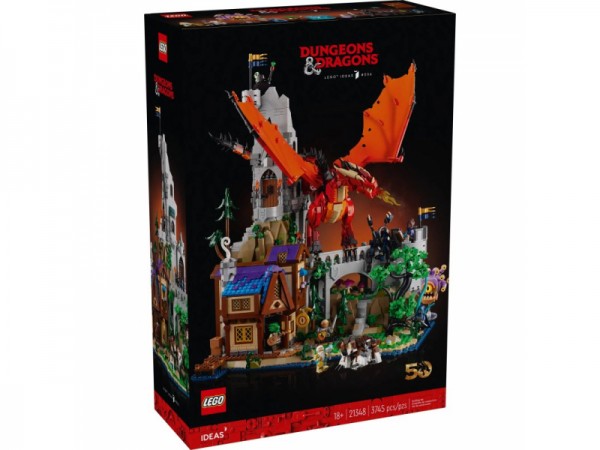 LEGO Ideas - Dungeons & Dragons Die Sage vom Roten Drachen