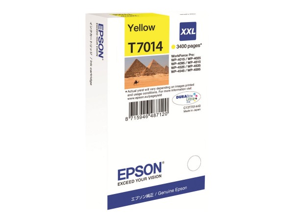 Epson Tanica Giallo - Giallo - Inchiostro a base di pigmento - 34,2 ml - 1 pz