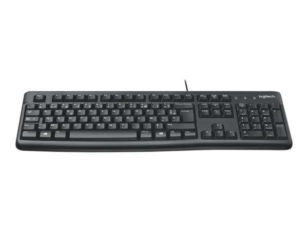 Logitech K120 - Cablato - USB - AZERTY - Nero