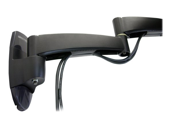 Ergotron 200 Series Combo Arm - 8,2 kg - 61 cm (24") - 75 x 75 mm - 100 x 100 mm - Nero