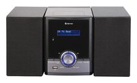 Inter Sales MDA-285 Stereoanlage DAB+ UKW CD Bluetooth MP3 2 x Schwarz - Lettore cd