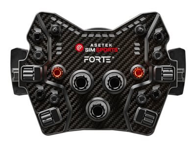 Asetek Forte GT Button Box V2 - schwarz orange