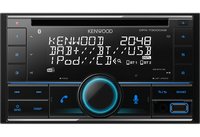 Kenwood Electronics DPX-7300DAB - Nero - 2 DIN - CD - AAC - FLAC - MP3 - WAV - WMA - LCD - Tedesca -