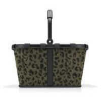 Reisenthel Einkaufskorb Carrybag 22 l Schwarz/Dunkelgrün