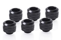 Alphacool 17475 - Kit di montaggio - Ottone - Nero - 1/4" - 20 mm - 2,2 cm
