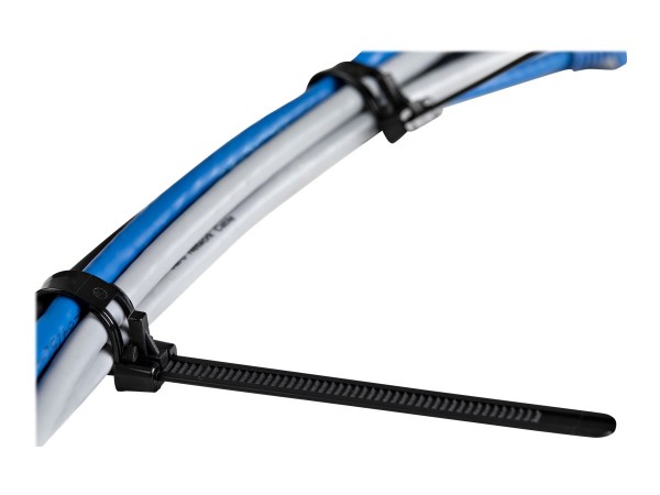 StarTech.com Fascette fermacavo riutilizzabili da 15 cm - 7 mm di larghezza - 35 mm di diametro del