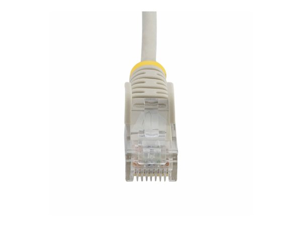 StarTech.com Cat6 Cable - Slim Patch Cord - Grey - Snagless RJ45 Connectors - Gigabit - Cavo - Rete