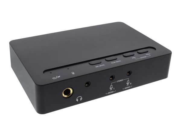 InLine USB2.0 SoundBox 7.1 - 48KHz/16-bit - Toslink Digital In-Out