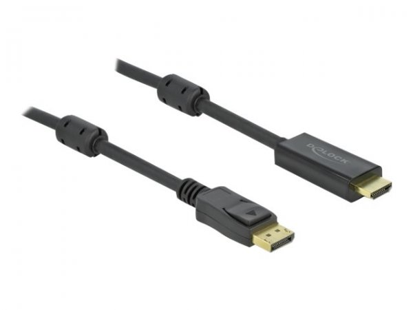 Delock DisplayPort attivo 1.2 a cavo per HDMI 4K 60 Hz da 3 m - 3 m - DisplayPort - HDMI - Maschio -