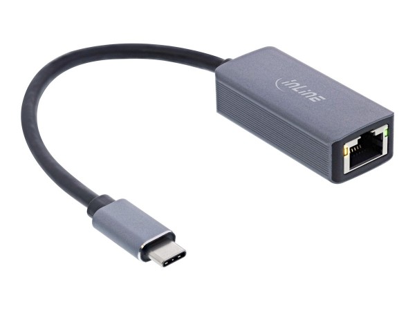 InLine Cavo adattatore di rete ethernet da USB 3.2 a 2.5G - da USB-C a RJ45