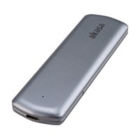 Akasa Portable M.2 SATA/NVMe SSD auf USB-C 3.2 Gen 2 - Laufwerks-Gehäuse - USB 3 - Alloggiamento - U