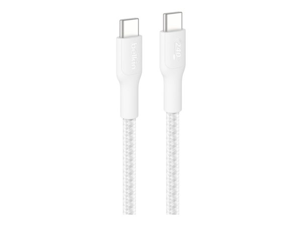 Belkin Usb-c TO 240W 2.0 BRAIDED PCR - Cavo - Digitale/dati