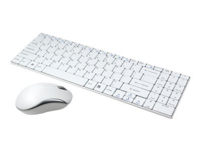 LogiLink ID0109 - Full-size (100%) - Wireless - RF Wireless - Bianco - Mouse incluso
