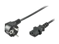 Goobay 51320 - 5 m - Spina di alimentazione di tipo F - Accoppiatore C13 - H05VV-F3G - 250 V