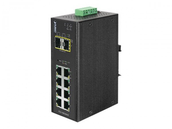 Planet IGS-10020MT - Gestito - L2+ - Gigabit Ethernet (10/100/1000) - Full duplex - Montabile a pare