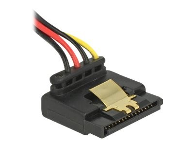 Delock 60170 - 0,15 m - SATA a 15 pin - 2 x SATA a 15 pin - Maschio - Femmina - Dritto