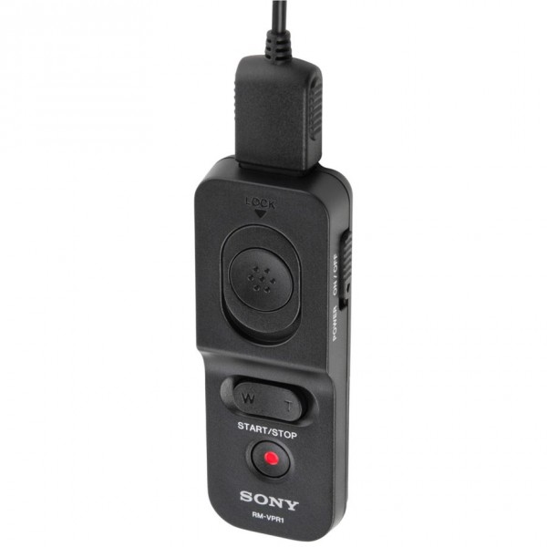 Sony RM-VPR1 - Fotocamera - Cablato - Pulsanti - Ricaricabile - Nero