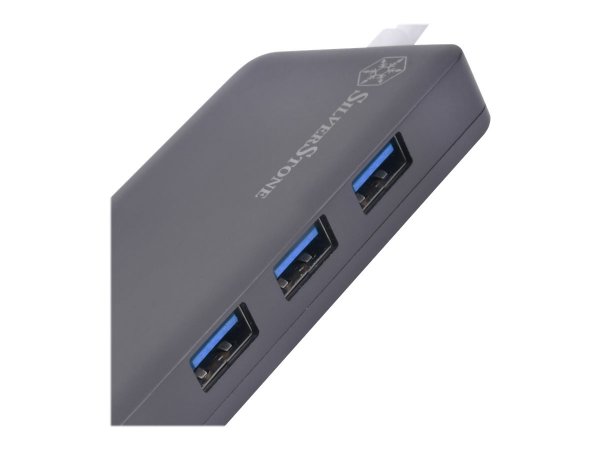 SilverStone SST-EP14C - USB 3.1 Typ-C Gen1 auf HDMI 3x 3.1 Gen 1 Type-A 1x 3.1 1