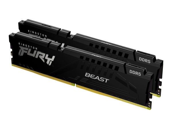 Kingston FURY Beast 64 GB 5600 MT/s DDR5 CL36 DIMM (Kit da 2) Black EXPO - 64 GB - 2 x 32 GB - DDR5