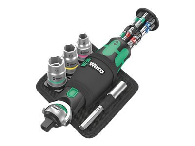 Wera 05004281001 - 18 pz - Nero - Verde - Acciaio - Nero - Verde - 445 g - 14 cm - 5,5 cm