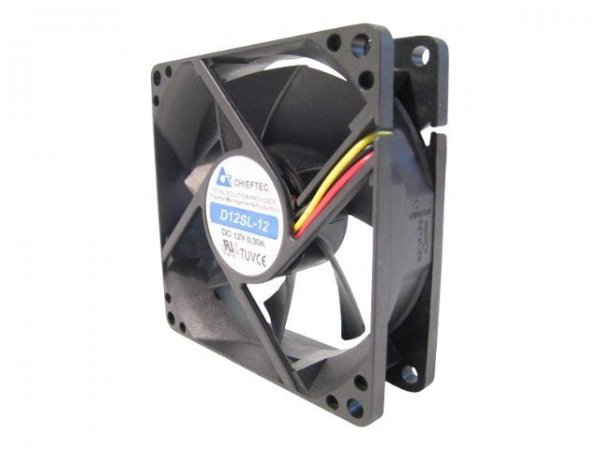Chieftec AF-1225PWM - Ventilatore - 30 dB - Nero