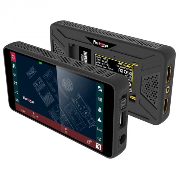 Portkeys PT5 II 4K HDMI Touchscreen Monitor PT5-II - Macchina fotografica digitale - 12,7 cm