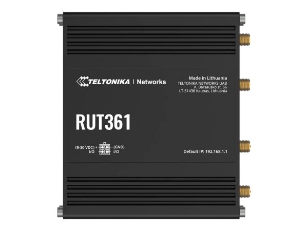 Teltonika RUT361 LTE Cat 6 Router - Router - WLAN