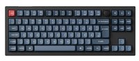 Keychron V3 Max schwarz/blaugrau DE-Layout Gateron Jupiter Brown Hot-Swap - QWERTZ