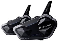 Midland BTR1 Advanced BT-Headset Motorradhelme Doppelset