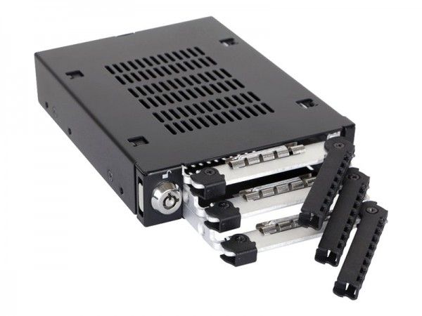 Icy Dock MB993SK-B - 2,5/3,5" - Pannello portante - 2.5" - Serial ATA III - Serial Attached SCSI (SA