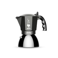 Bialetti Brikka Induction - Moka - Nero - Acciaio inox - Alluminio - Acciaio - Silicone - 1 pz