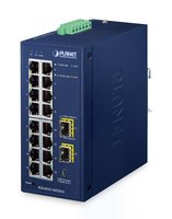 Planet Industrial Managed Switch IGS-4215-16T2S-U - Interruttore - 1 Gbps