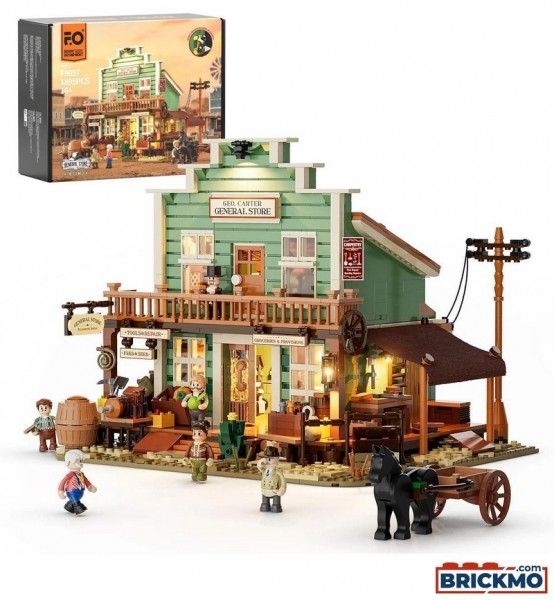 Lumibricks Emporio Vintage: Set Modulare City con Luci LED
