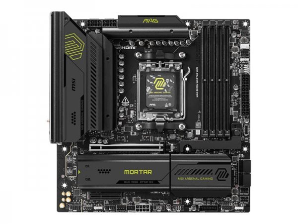 MSI Mag B850M Mortar Wifi - Motherboard - Scheda madre - AMD Sockel AM5 (Ryzen Zen4)