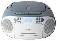 Reflexion CD-Radio DAB+ UKW DAB AUX CD Kassette USB Weiss Blau - Registratore radio portatile
