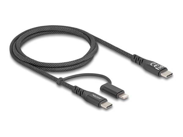 Delock USB Kabel 2 in 1 Type-C zu - Cavo - Digitale/dati