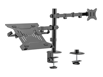 Gembird Verstellbarer Monitorarm und Notebook-Ablage