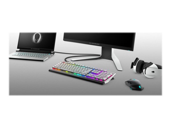 Alienware AW510K - Full-size (100%) - Cablato - USB - Interruttore a chiave meccanica - LED RGB - Ne