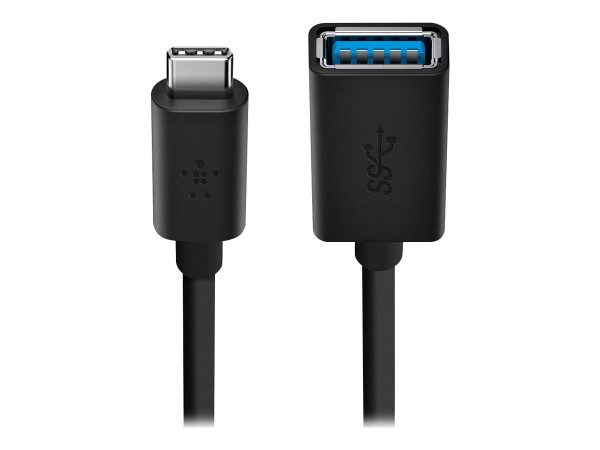 Belkin ADATT.USB 3.0 USB-C USB-A - USB C - USB A - USB 3.2 Gen 1 (3.1 Gen 1) - 5 Gbit/s - Nero
