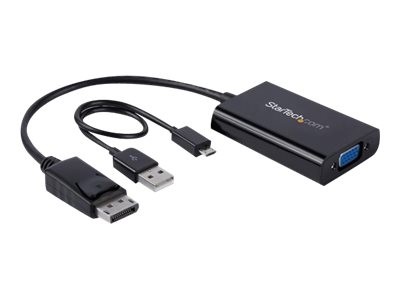 StarTech.com DisplayPort to VGA Adapter with Audio - Adattatore - Audio/multimedia