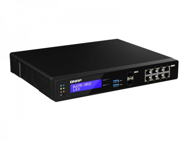 QNAP QuCPE-3032 - Intel - Intel Atom® - C3558R - 2,4 GHz - 8 MB - DDR4