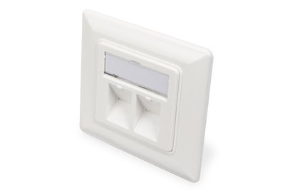 DIGITUS Leerdose für Keystone Module Rahmen 80x80