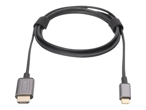 DIGITUS USB-C - HDMI Video-Adapterkabel UHD 4K 30 Hz - Adapter - Adattatore - Digitale/dati