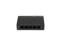 Lanberg DSP3-1005-60W - Non gestito - Gigabit Ethernet (10/100/1000) - Full duplex - Supporto Power