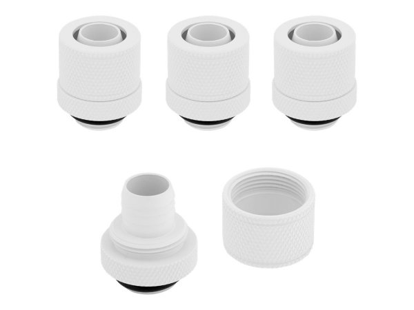 Corsair Hydro X Series XF Compression Fitting Kolevæske system tilpasning 4-pack