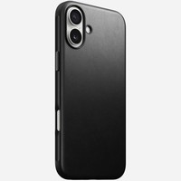 Nomad Modern Leather Case iPhone 16 Plus Black